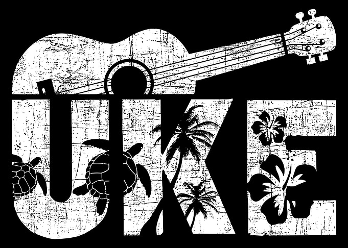Uke - Ukulele Player Ukulelist Music Guitarist