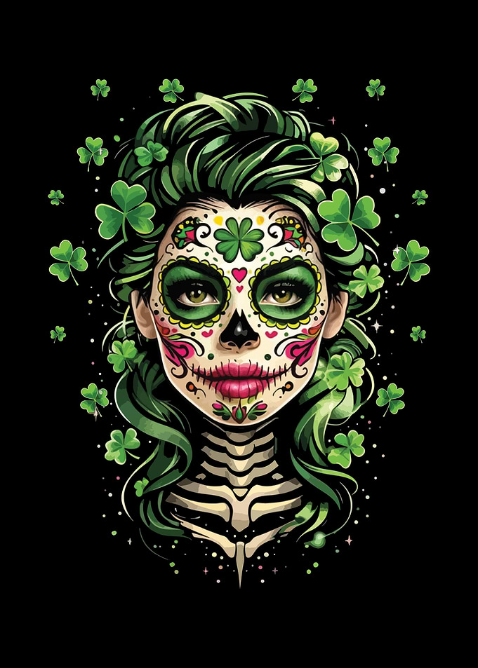 La Catrina Clover Muertos