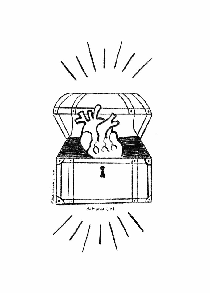 wherever your treasure ir