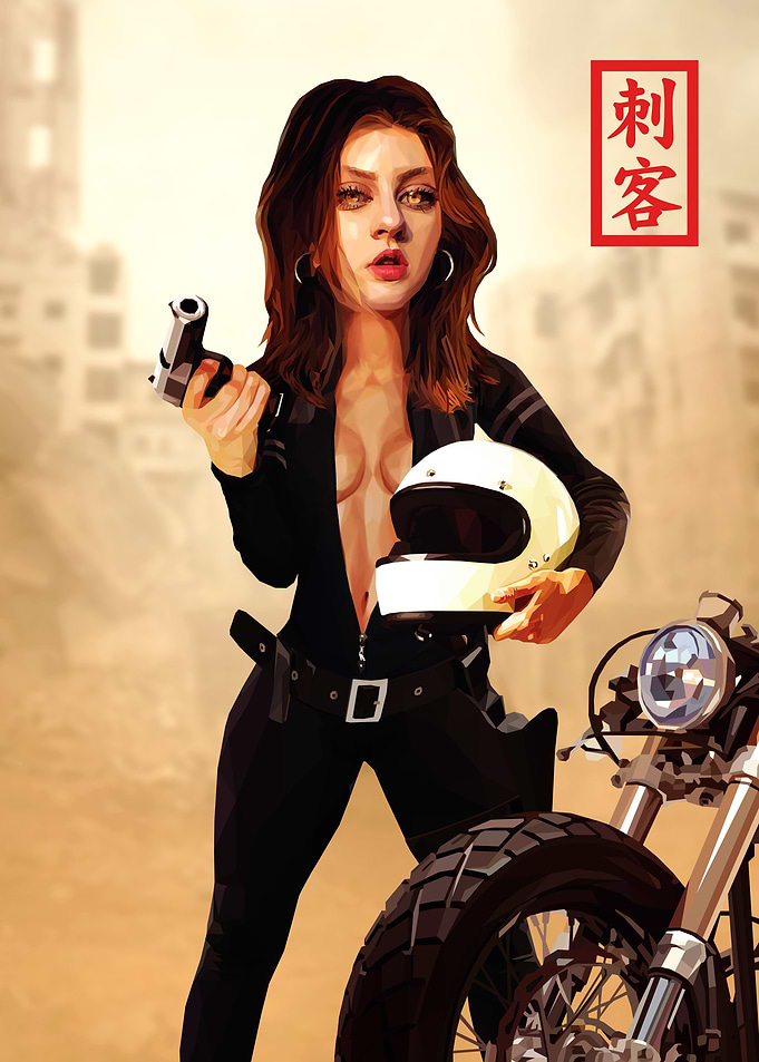 Biker Babe Assassin