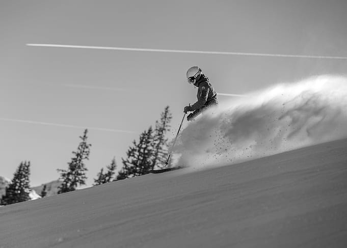 Skier in Powder