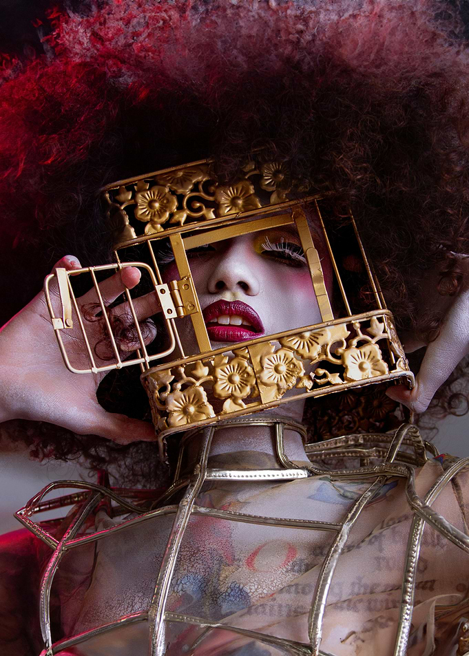 Golden Cage Portrait