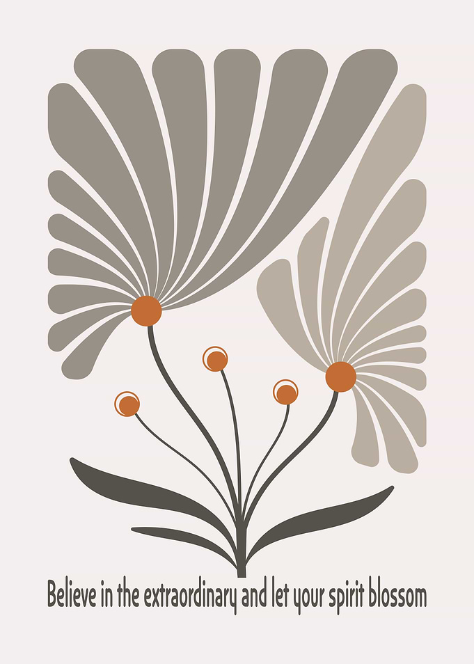 Fantasy Beige Flower
