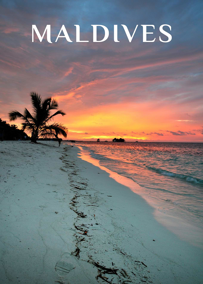 Maldives Sunset Beach