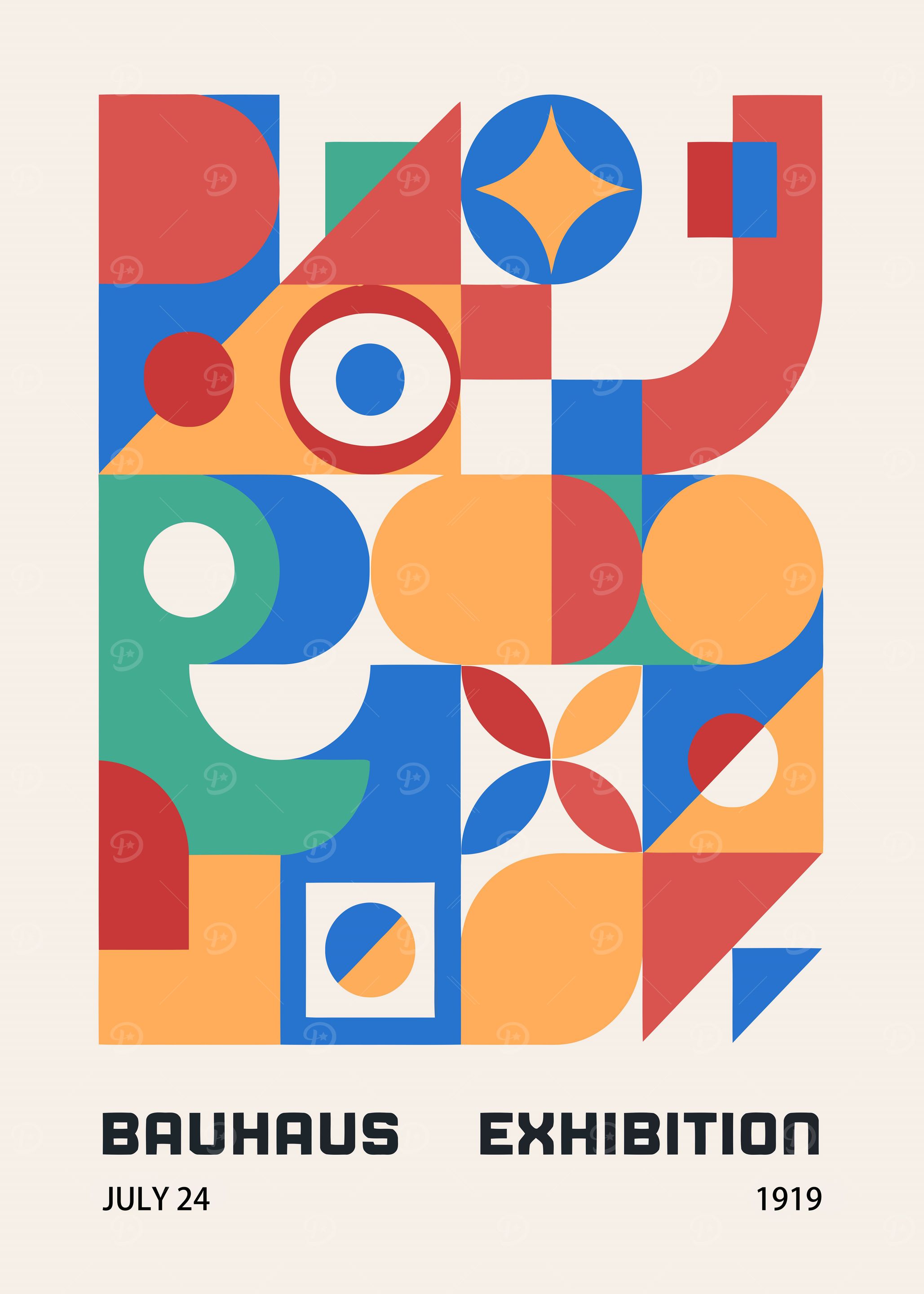 Bauhaus Exhibition Poster