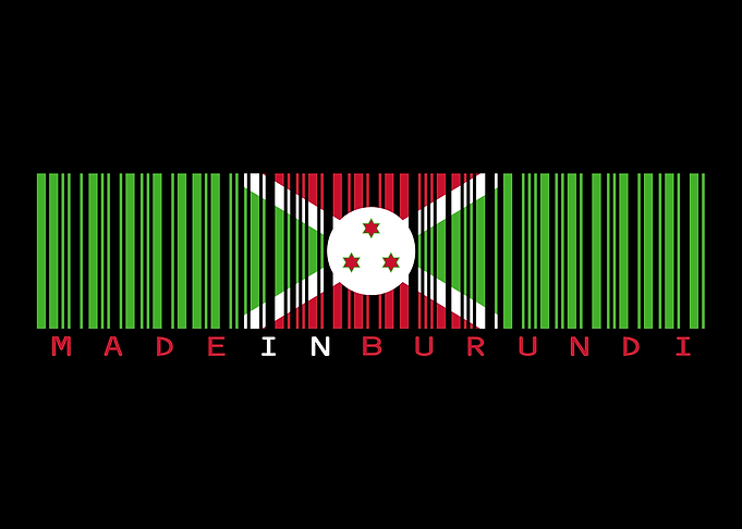 Burundi Flag Barcode