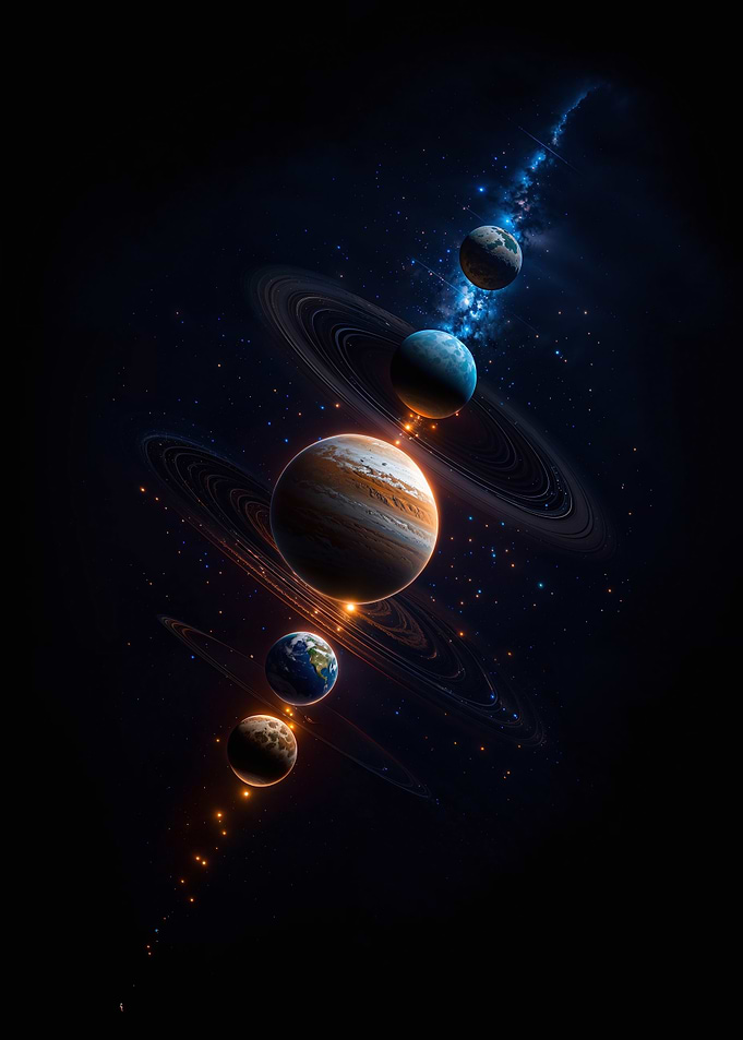 Planets in Space