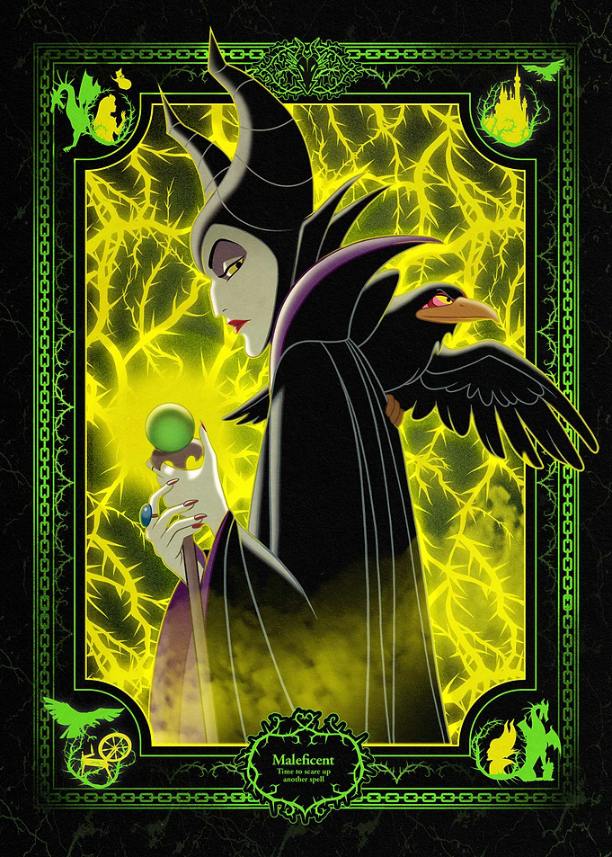 Maleficent Card