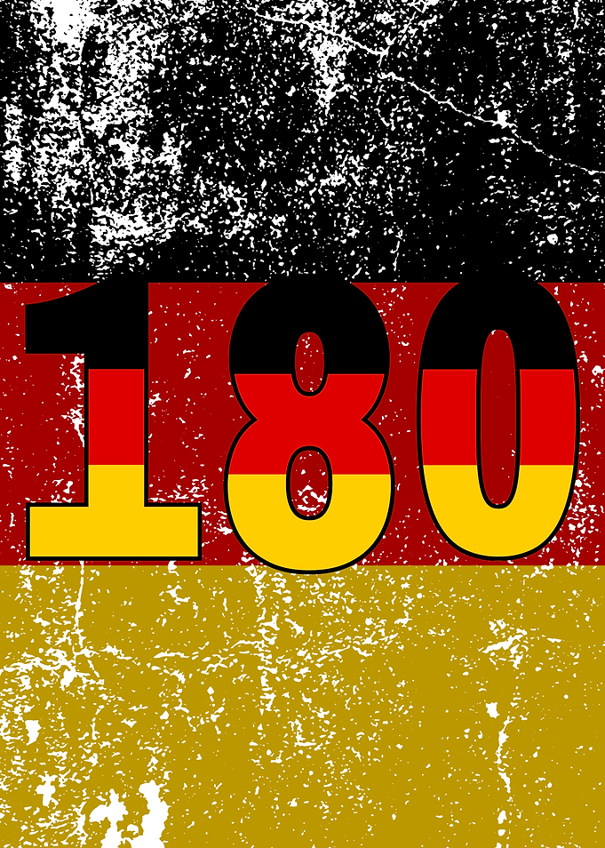 Germany Flag Darts 180