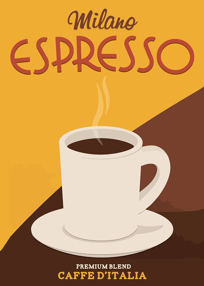 Milano Espresso Poster