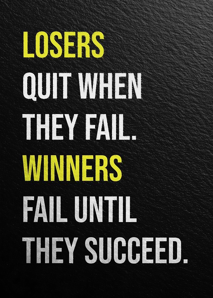Winners Mindset Motivation