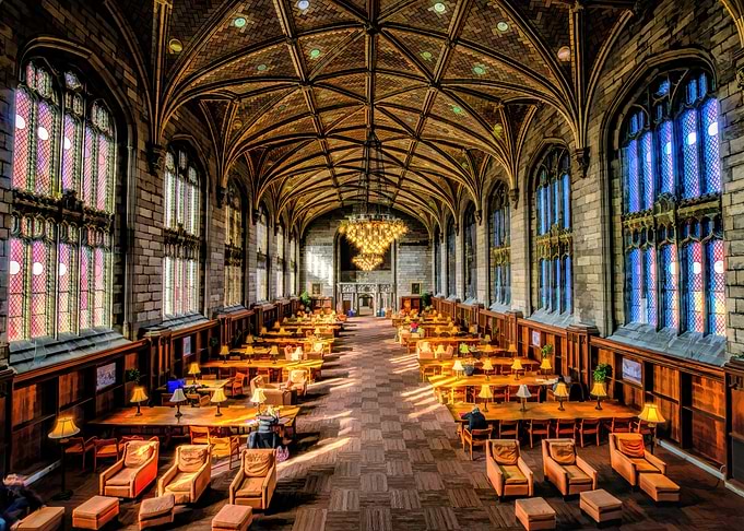 University of Chicago Harper Library