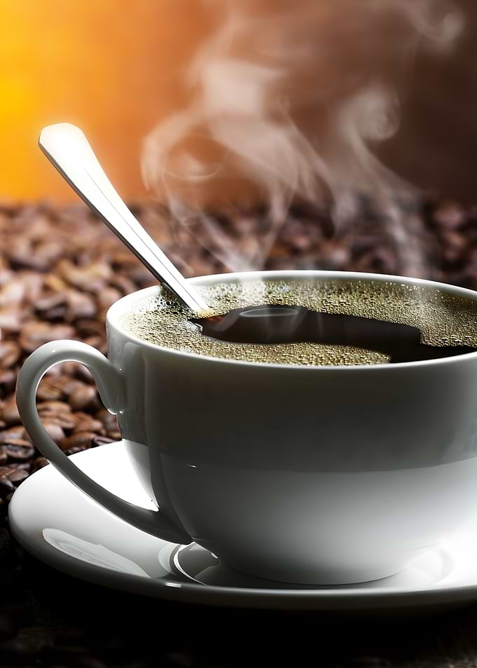Steaming Cup of Coffee