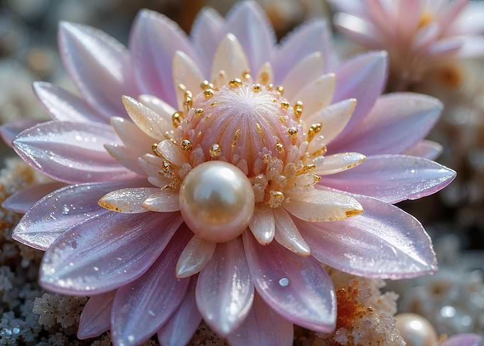 Delicate Pearl Flower