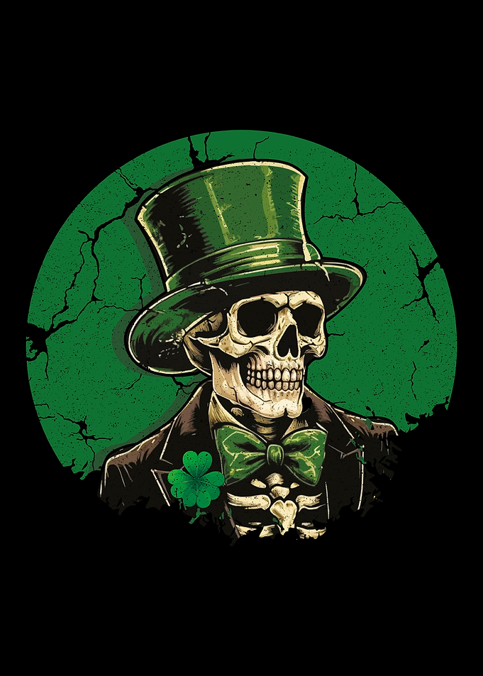 Irish Skeleton Saint