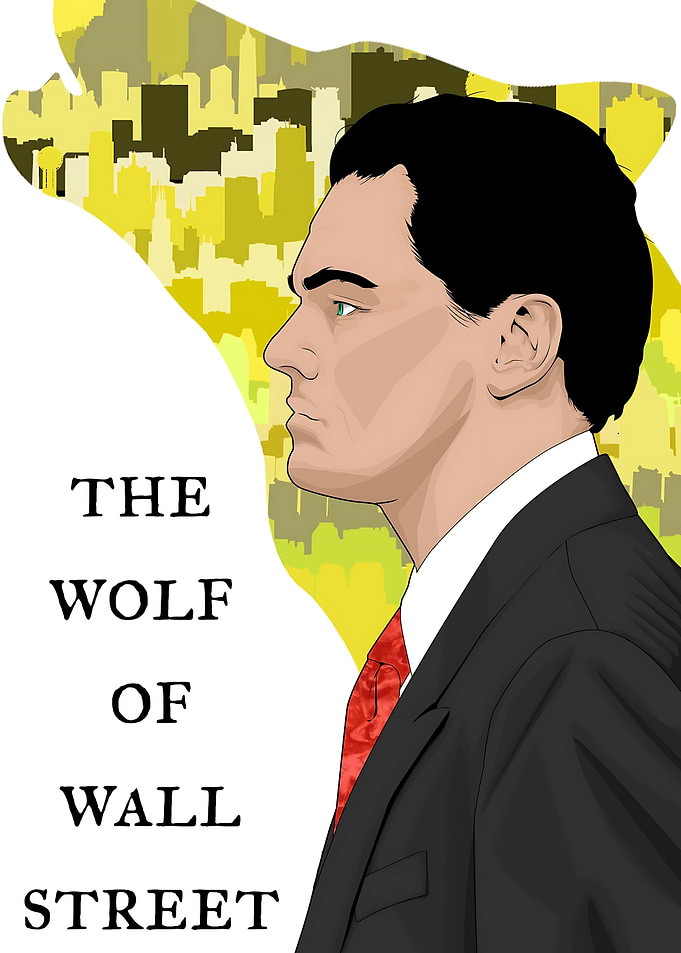 Wolf of Wall Street Poster