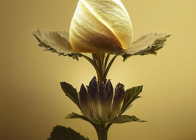 Golden Flower Bloom