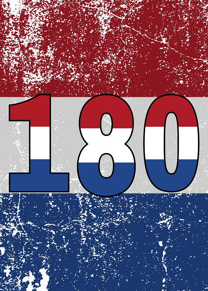 Darts Netherlands Flag 180