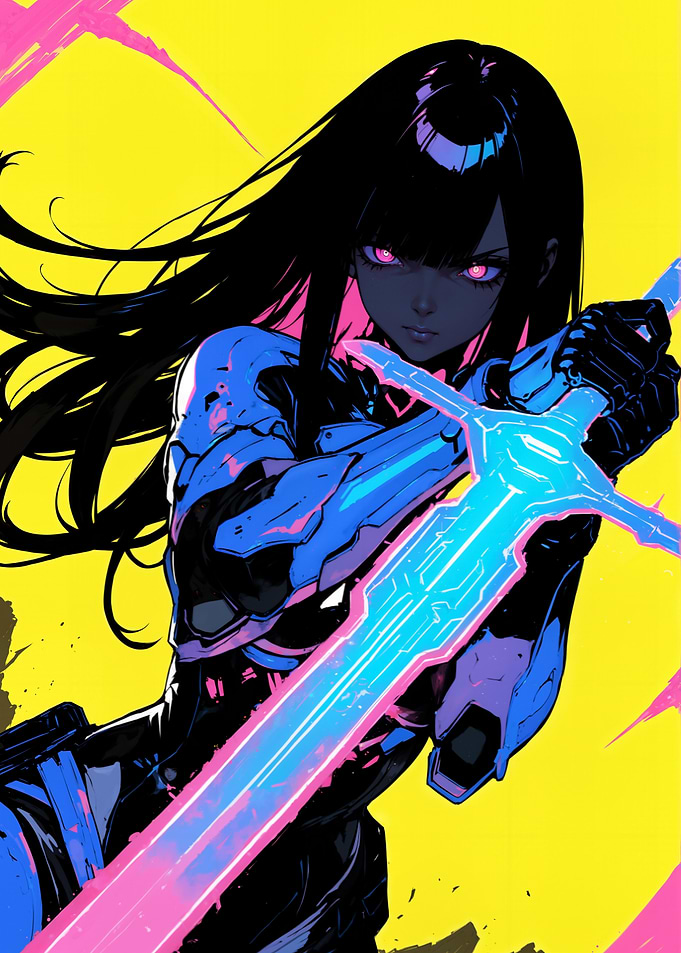 Cyberpunk Warrior