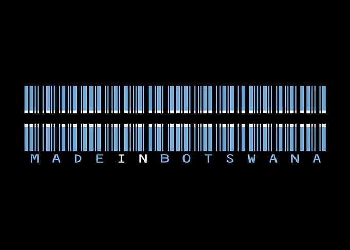 Botswana Barcode Design