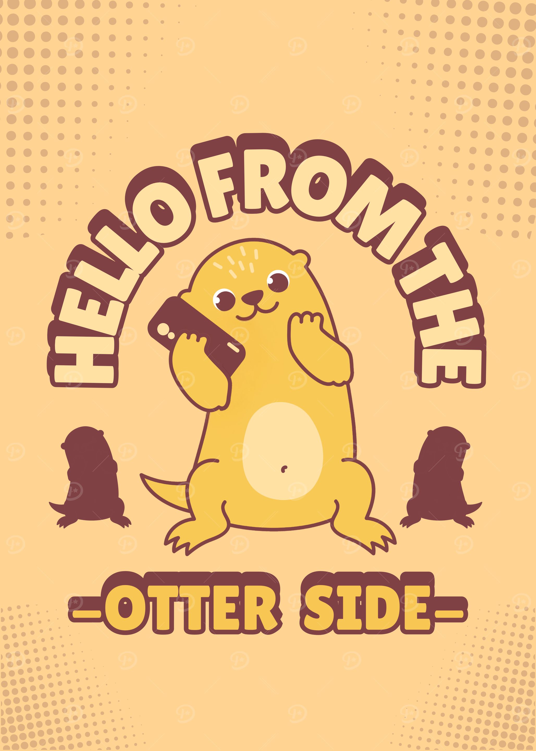 Funny Otter Pun