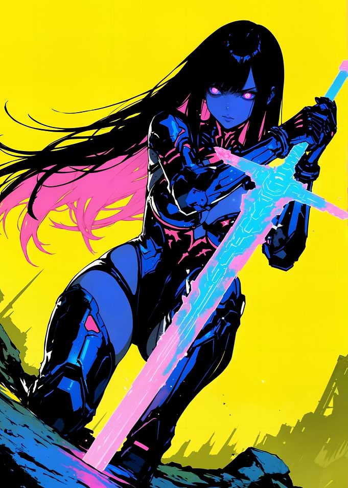 Cyberpunk Warrior