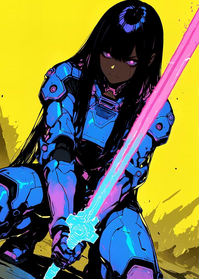 Cyberpunk Warrior