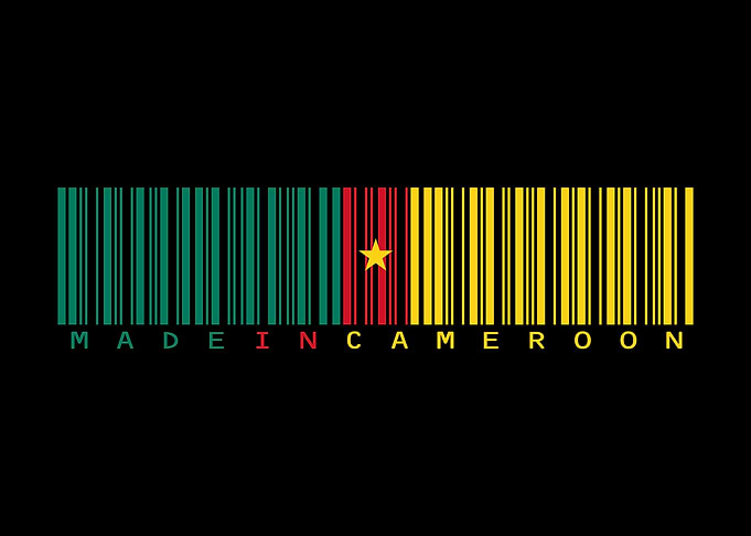 Cameroon Barcode Flag