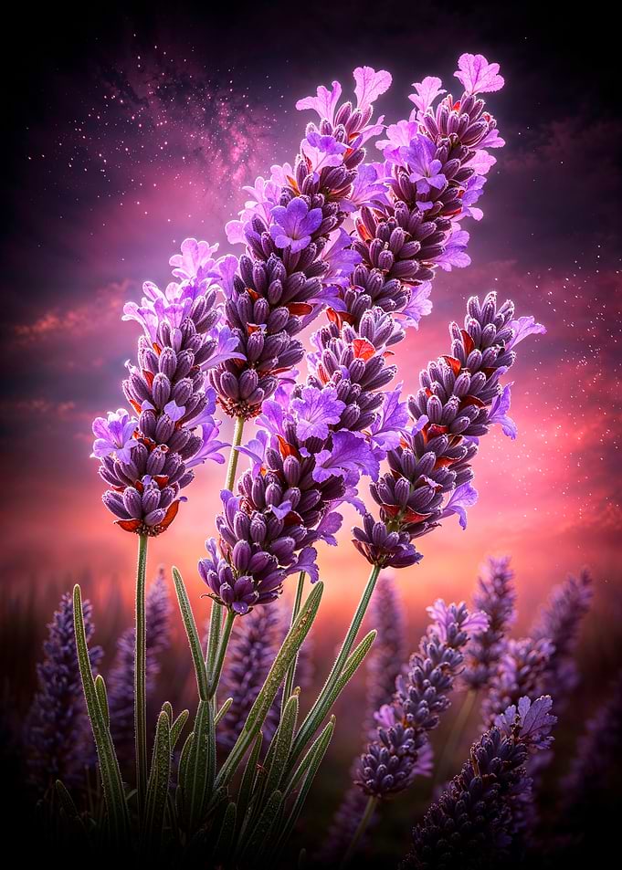 Lavender Sunset