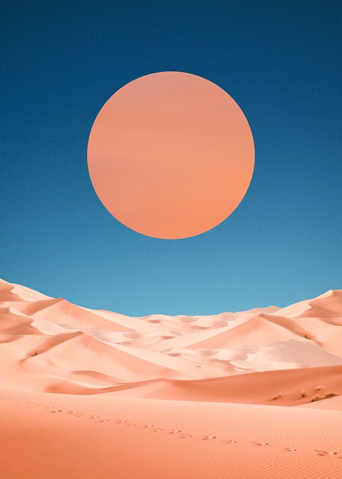 Sunset Desert Delight