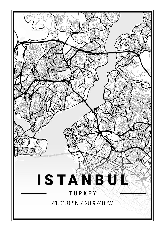 Istanbul City Map