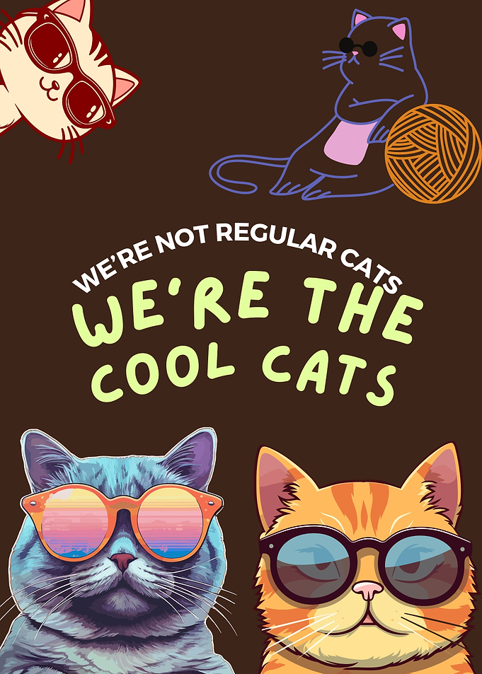 Cool Cats Graphic