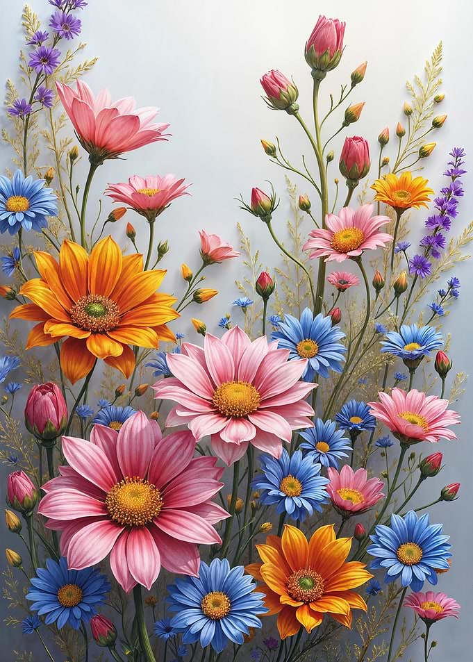 Floral Bouquet Painting