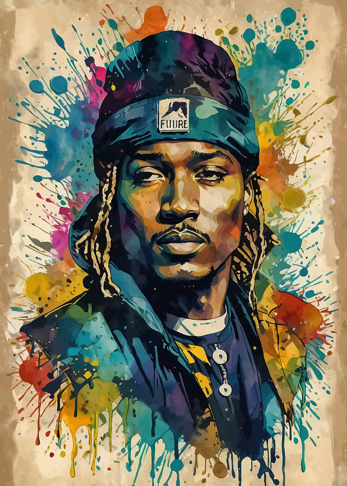 Future Rapper Portrait