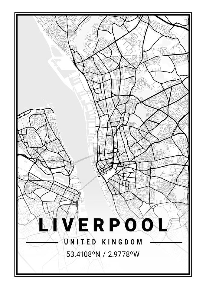 Liverpool City Map