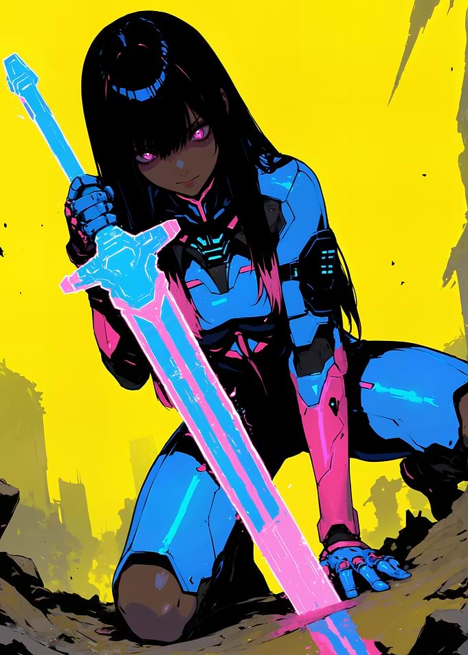 Cyberpunk Warrior