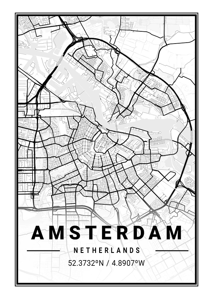 Amsterdam City Map