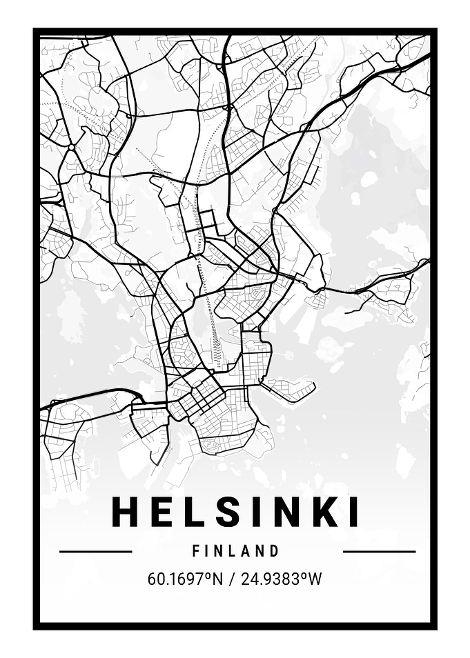 Helsinki City Map