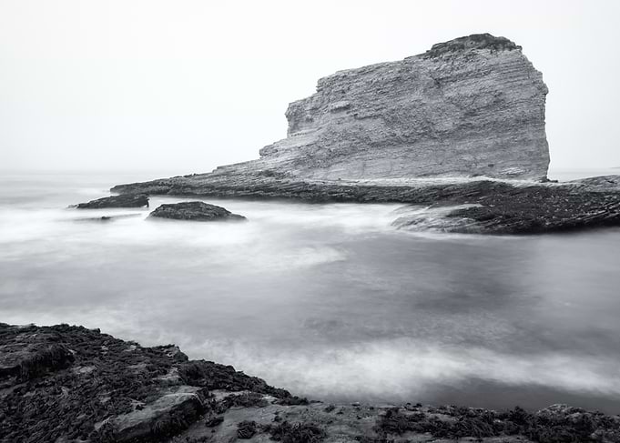 Sea Stack and Fog