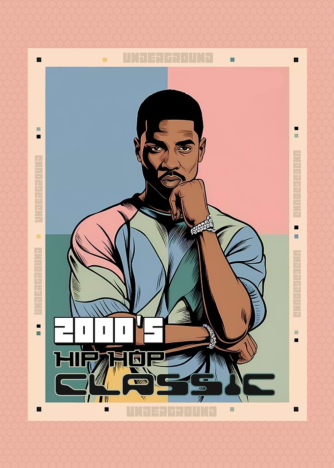 Retro Minimalist 2000's Hip Hop Classic