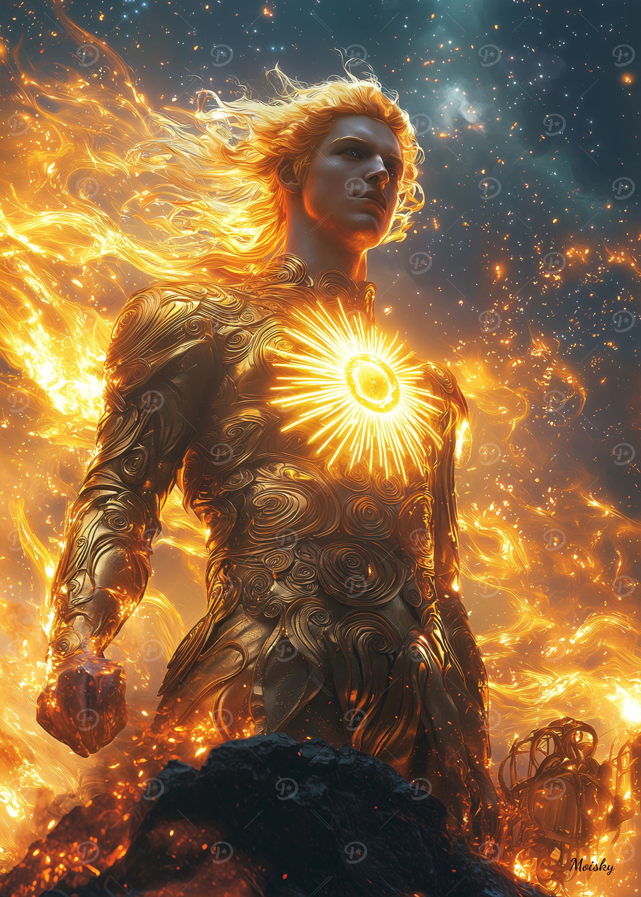 Apollo, God of the Sun - Bringer of Light and Divine Radiance