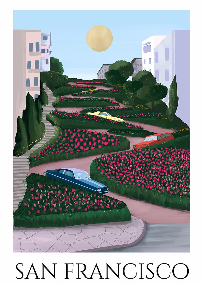 San Francisco Hillside