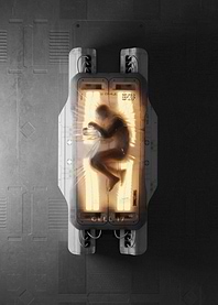Human in Cryogenic Chamber