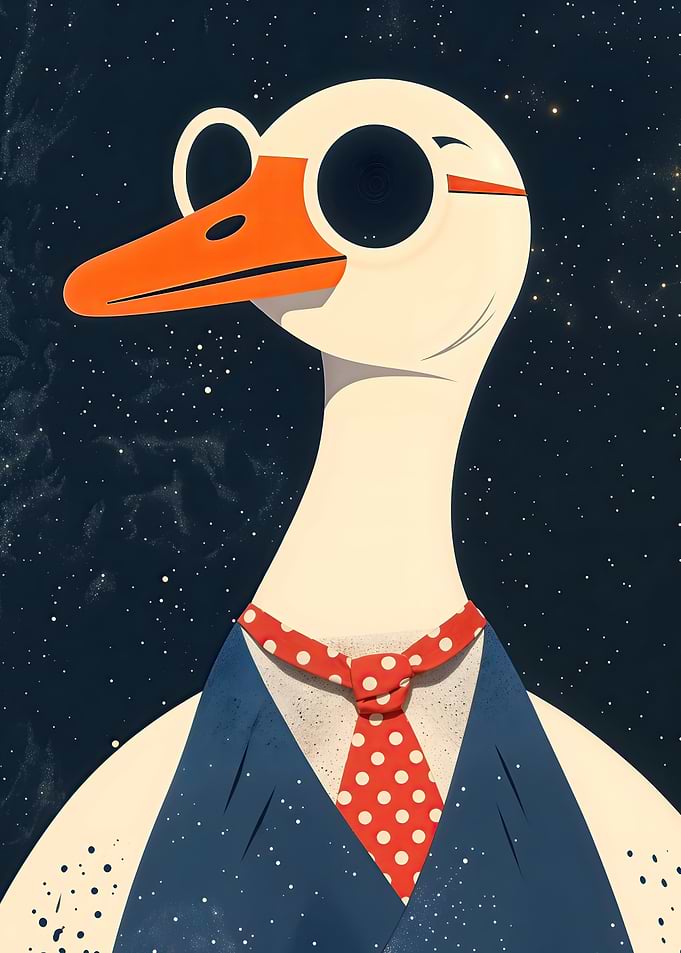 Chick Goose of Night
