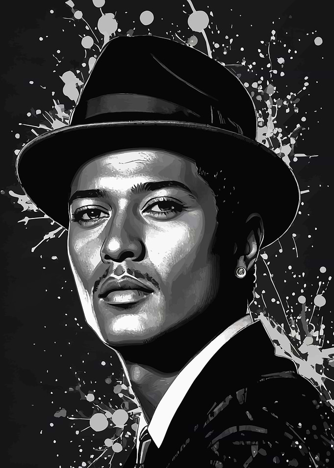 Bruno Mars Portrait