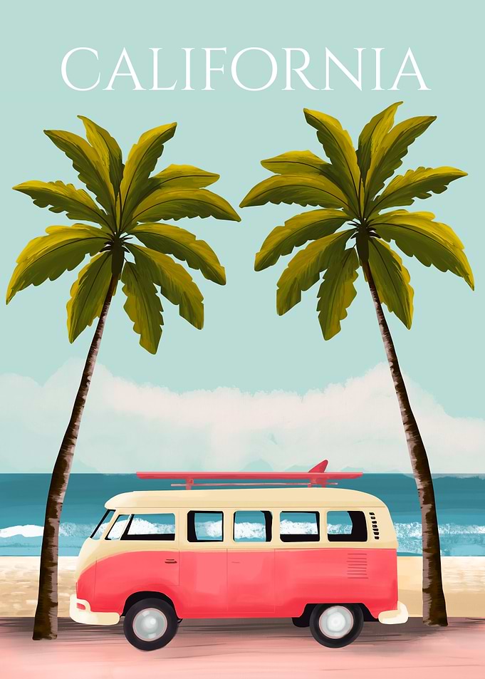 California Beach Van