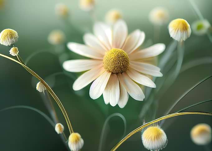 Daisy Flower Macro