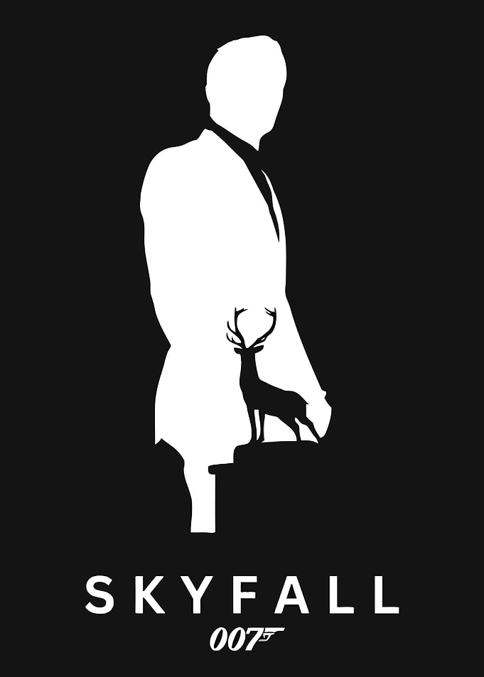 Skyfall 007 Poster