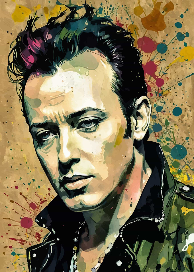 Joe Strummer Portrait