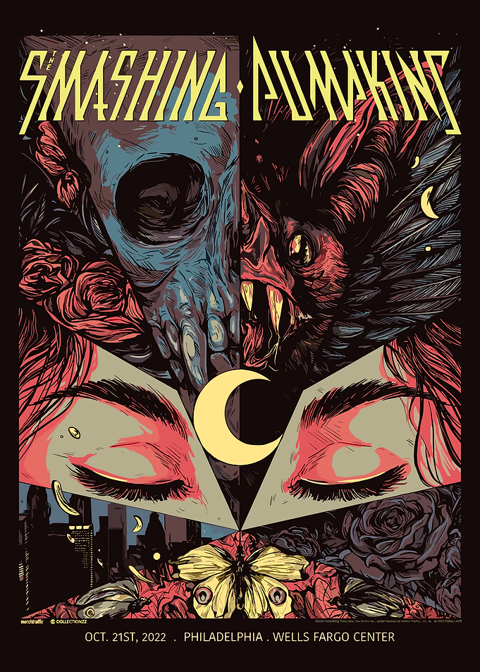 Smashing Pumpkins Concert Poster